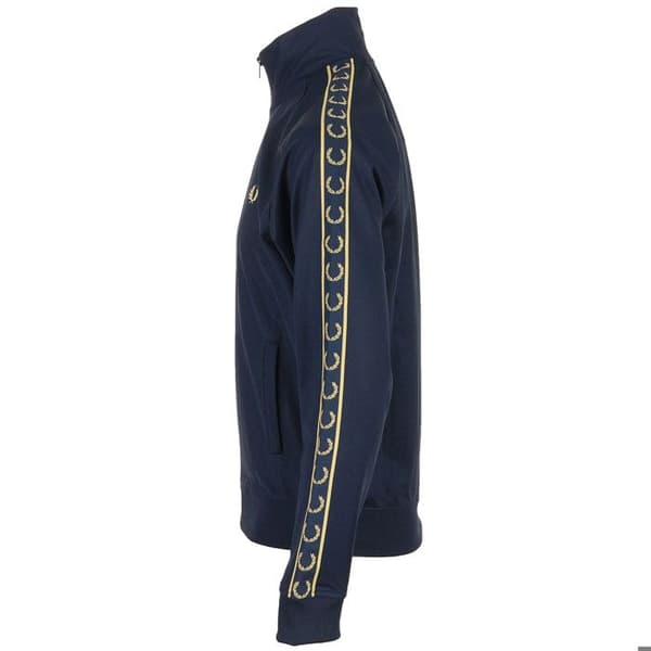 Fred Perry Contrast Tape Track Jacket, Herrjacka