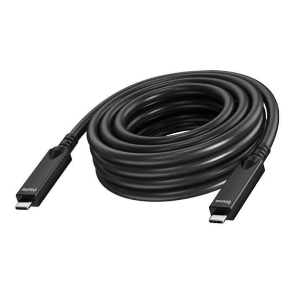 USB-kabel - Vision - 24 pin USB-C - 10 m - Aktiv optisk kabel - USB 3.2 Gen 1