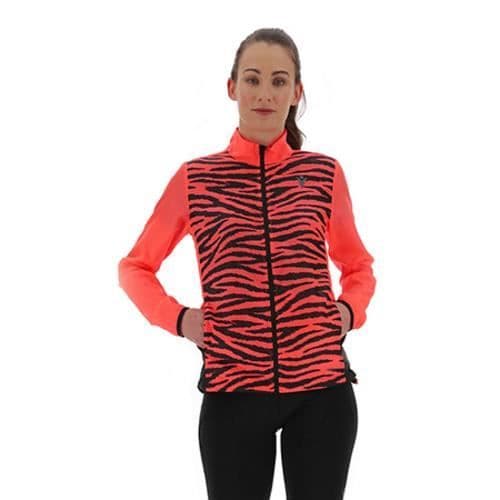 Macron Run Kona vindjacka - korall/svart - XS
