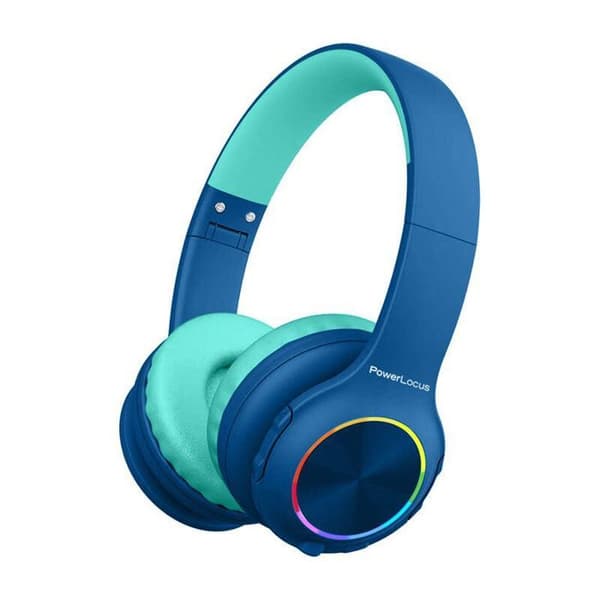 Barnhörlurar - POWERLOCUS - PLED - Bluetooth - Batteritid 30h - Inbyggd mikrofon