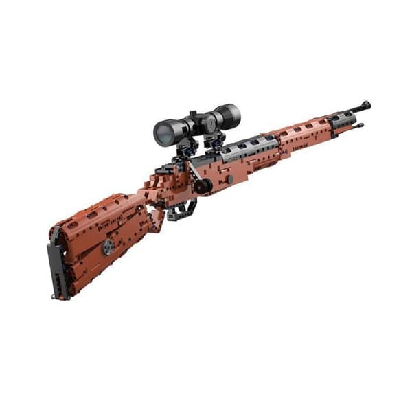 CaDA Karabiner 98K brun Bricks - JAMARA - Brun - Plast - Från 8 år