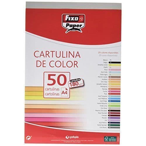FIXO Pack med 50 A4 ark pärlgrå — Grafoplas tillbehör (Ref. 11110372)