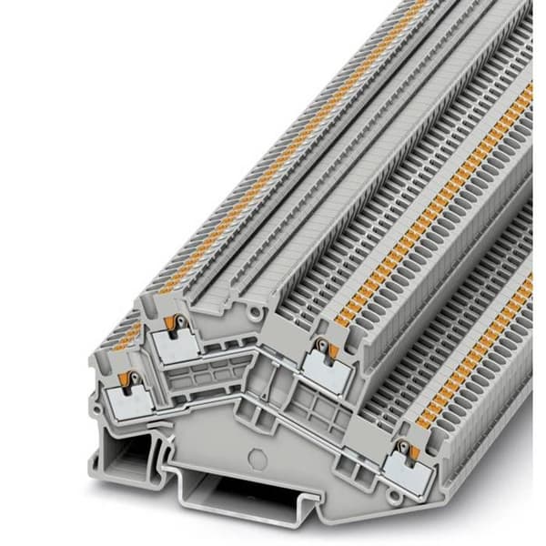Phoenix Contact PTTBS 1.5/S 2-stegs plint 3214657 Grå 50 st.
