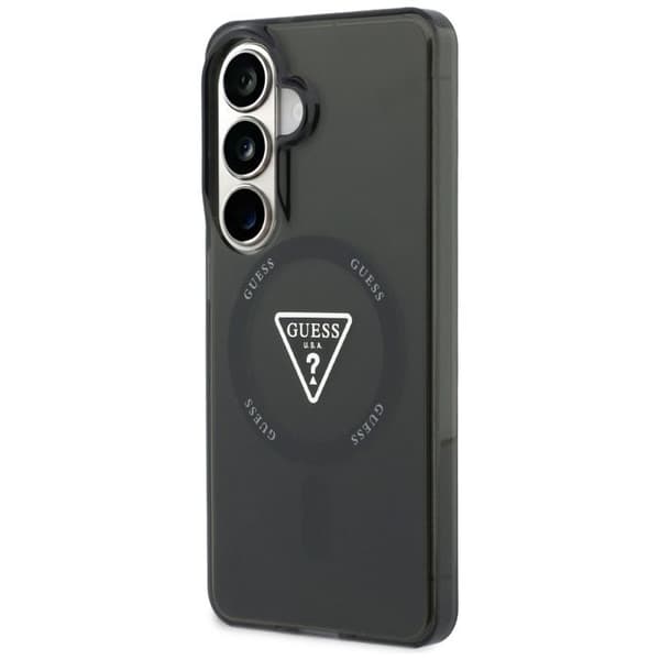 Coque Guess IML Gradient Triangle MagSafe för Samsung Galaxy S26 - Svart