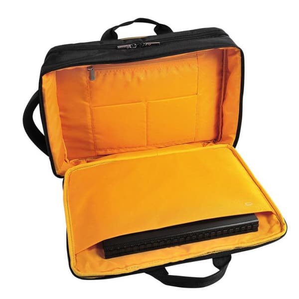 EXACOMPTA Väska för notebook Dual EXACTIVE, polyester, svart