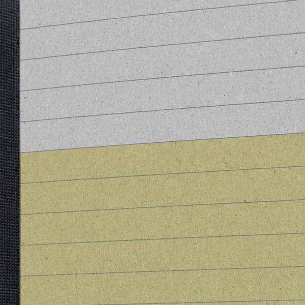Linjerad anteckningsbok - SIGEL - Quicknote SN100 - Gul - 100 sidor - FSC-certifierad