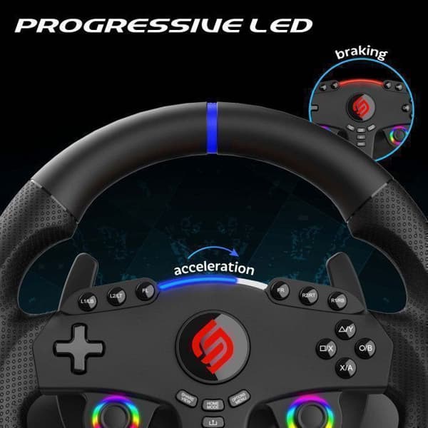 Volant gaming - SUBSONIC - Dubbel joystick LED - PS5 PC