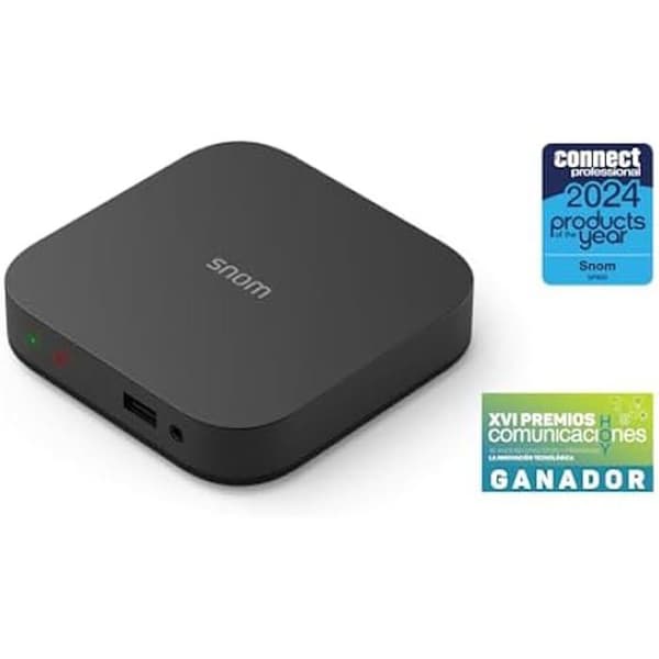 Fast telefon - SNOM - SP800 - HD-ljud - 8 SIP-identiteter - Integration av mjuk klient
