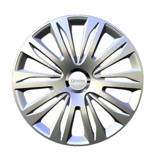 MICHELIN 4 navkapslar 15" Chrome NVS42