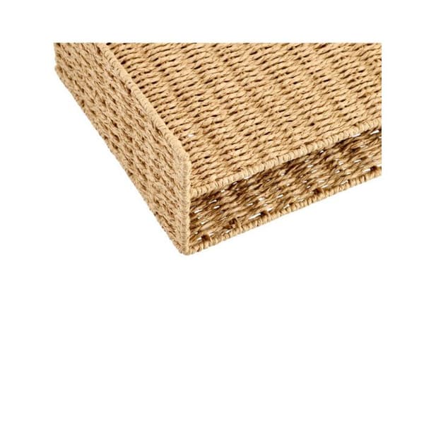 Flätad kontorskorg