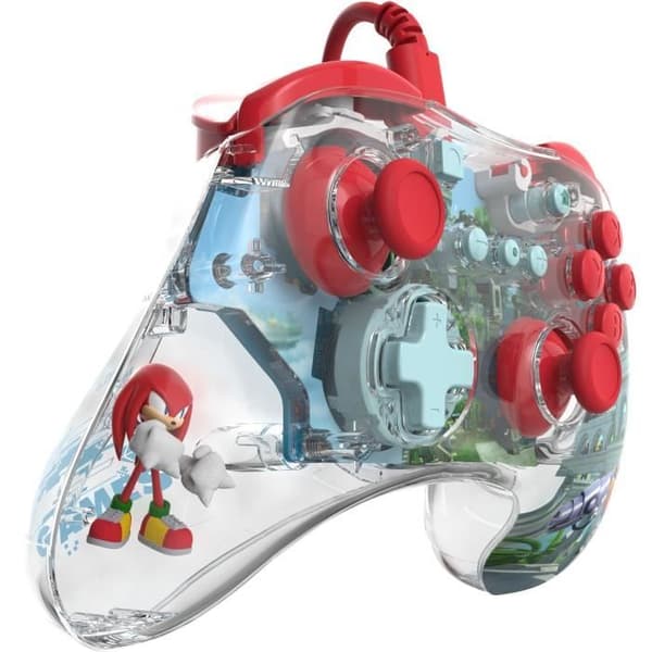 Manette med kabel för Nintendo Switch™ - PDP - Realmz Knuckles - LED-belysning