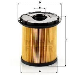 MANN FILTER Bränslefilter PU822X
