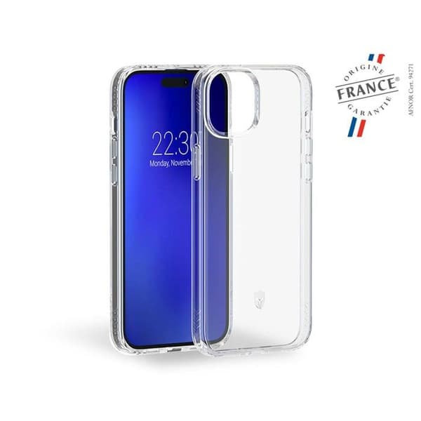 Forcecase iPhone 15 förstärkt fodral Transparent