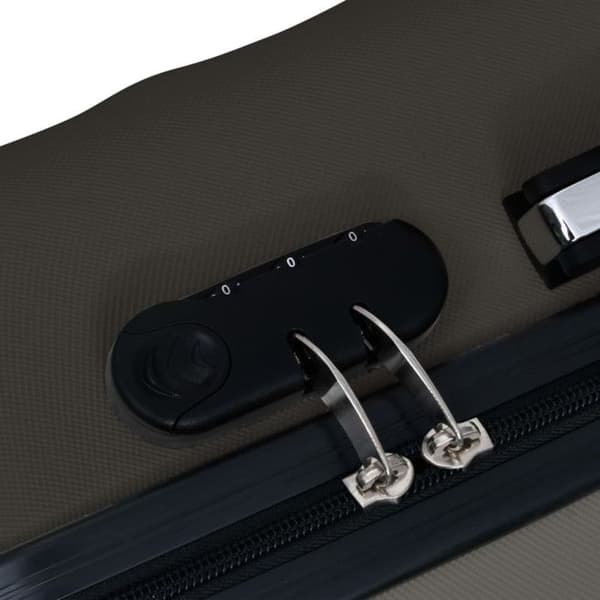 vidaXL Hardside Bagage Set 3 st Antracit ABS 92417