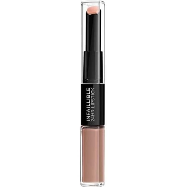Läppstift - L'Oréal Paris - 113 Invincible Sable - Duo - 24H hold - Absolut komfort