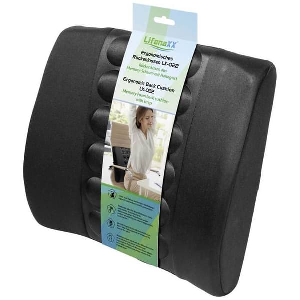 Lifenaxx LX-022 Svart massagekudde