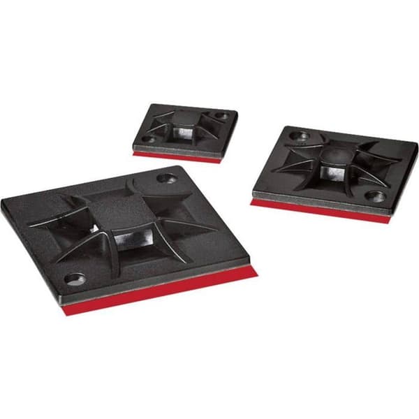 HellermannTyton QM20APT-A självhäftande fäste 151-02971 vit 100 st