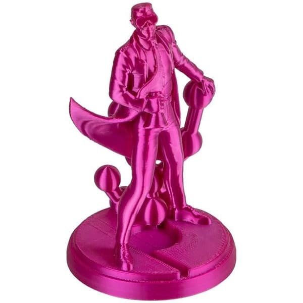3D-utskriftsfilament - POLYMAKER - PolyTerra PLA - Silk Magenta - Bioplast - Lätt att använda