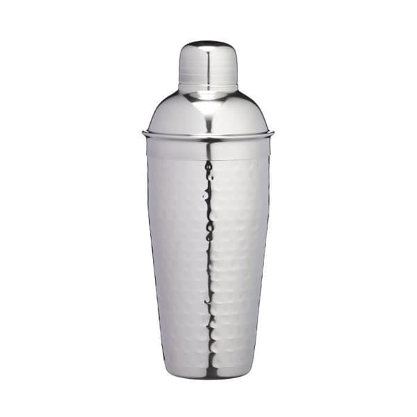 BarCraft cocktailshaker Cobbler 700 ml rostfritt stål silver
