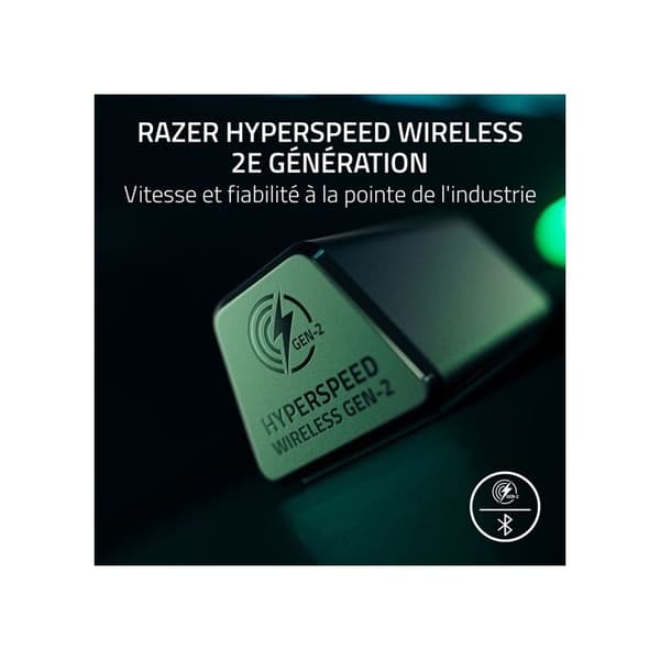 Razer BlackShark V3 White PC-hörlurar - Trådlös e-sport