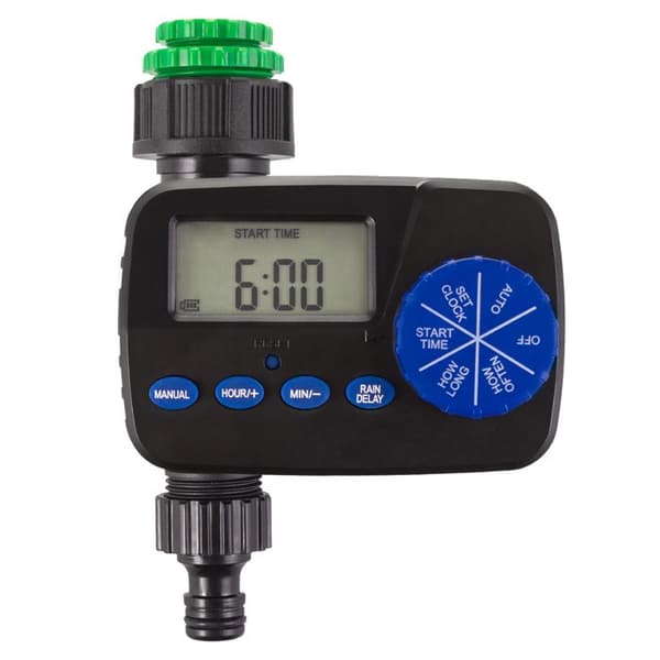Elektronisk bevattningsprogrammerare GreenBlue GB390 - IP55, AA-batterier
