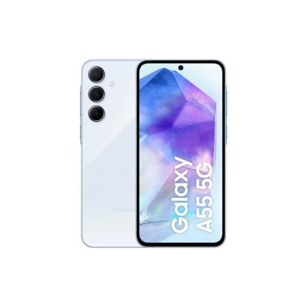 Samsung Galaxy A55 Smartphone 128 GB 5G Blå