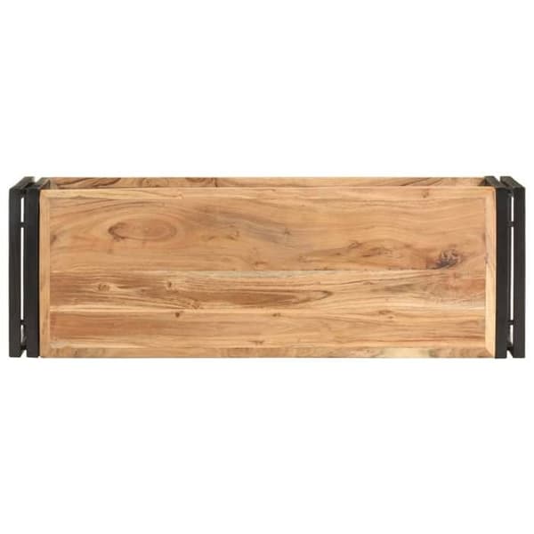 vidaXL TV-möbel 90x30x40 cm Solid akaciaträ 321978