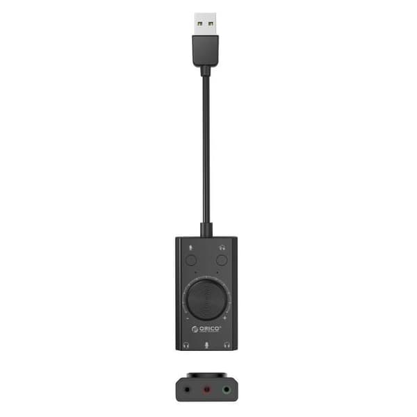 Extern ljudkort - ORICO - SC2 - USB-A - 7.1 - Ljudkvalitet 24 bit/192 kHz