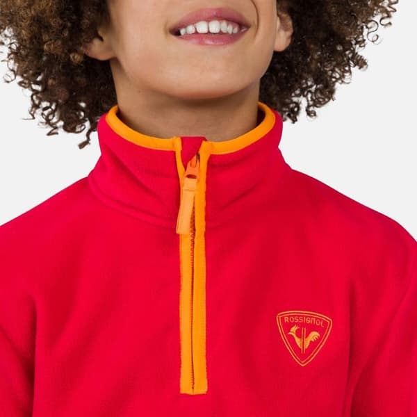 Polaire 1/2 zip barn Rossignol Strawpile
