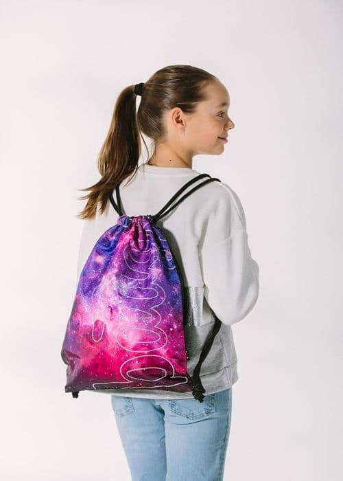 Sportväska - BAAGL - 46x36 cm - Polyester - Trendig design - Mångsidig användning