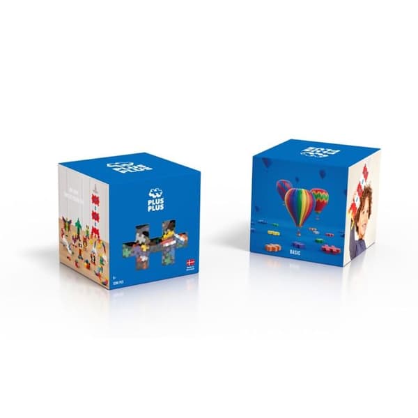 Box Mini Basic 1200 stycken - Plus Plus