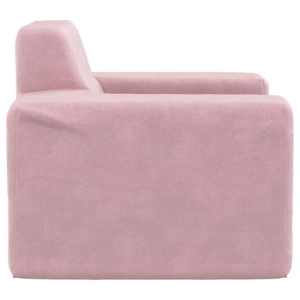 Barnsoffa Rosa Mjuk Plysch