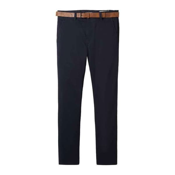 Chinos TOM SKräddarbälte Captain Blue