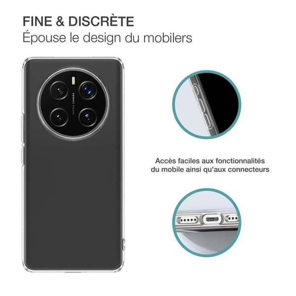 Coque och mobiltelefonfodral Bbc Silisoft genomskinlig Magic 7 Lite