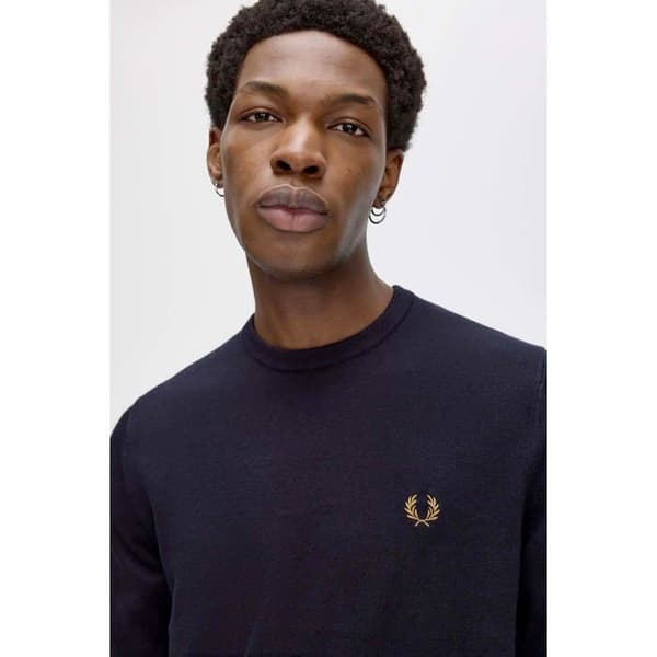 Fred Perry Classic Crew Neck Jumper, herrtröja