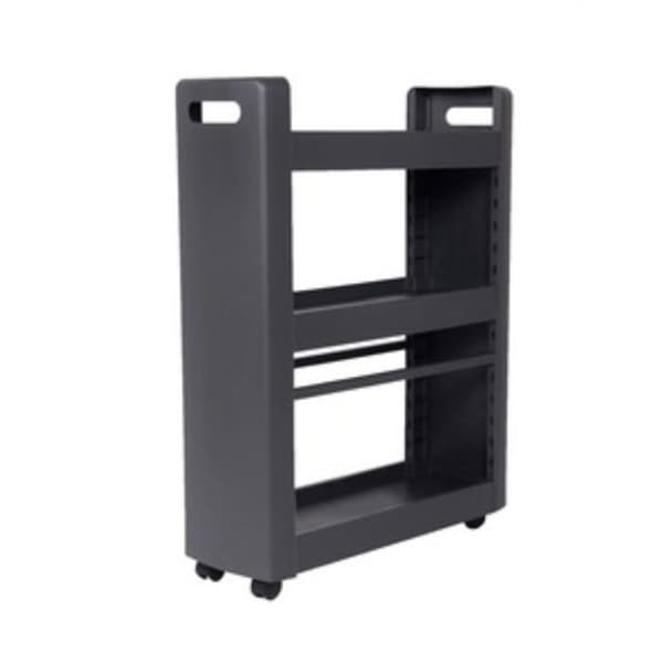 Mobilo Serving Unit - 3 modulära förvaringshyllor - Multidirectional hjul - 60 x 22 x 79 cm - Vit - EDA
