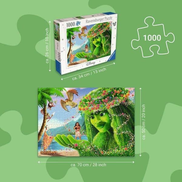 Ravensburger - Puzzle Vaiana 1000 bitar