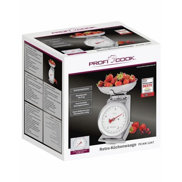 Proficook PC-KW1247 retro köksvåg