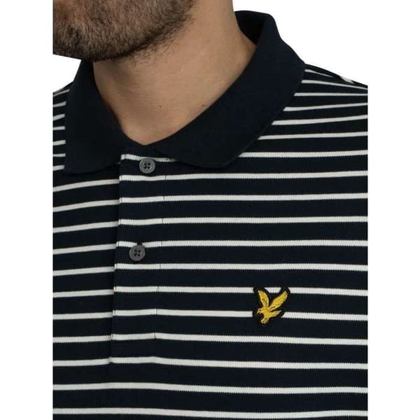 Polo Marinière i Piqué - Lyle & Scott