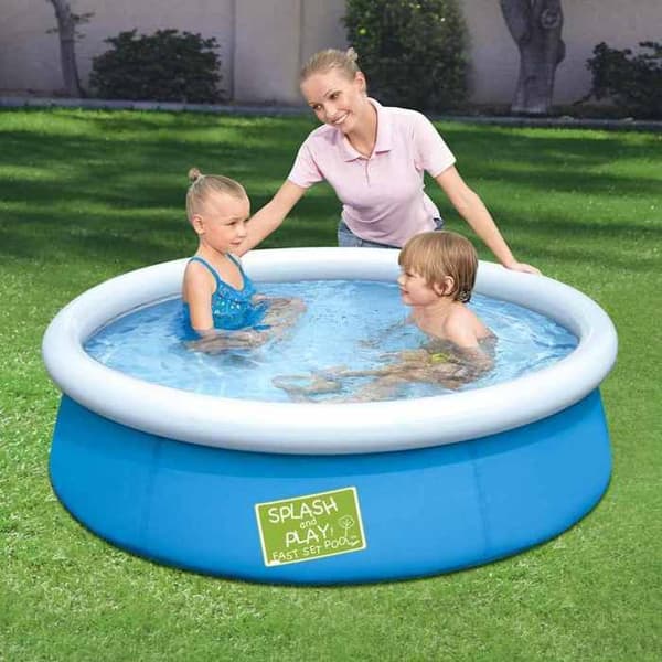 Puhbar Pool - Bestway - Min Första Pool - Ø152x38 cm - Tri-tech - 477 L