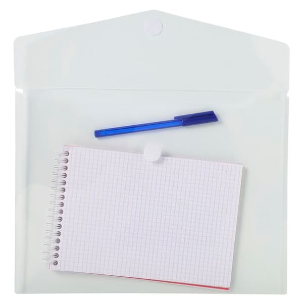 Polypropenkuvert - EXACOMPTA - A4 - Transparent - Pack 10x5 (50)