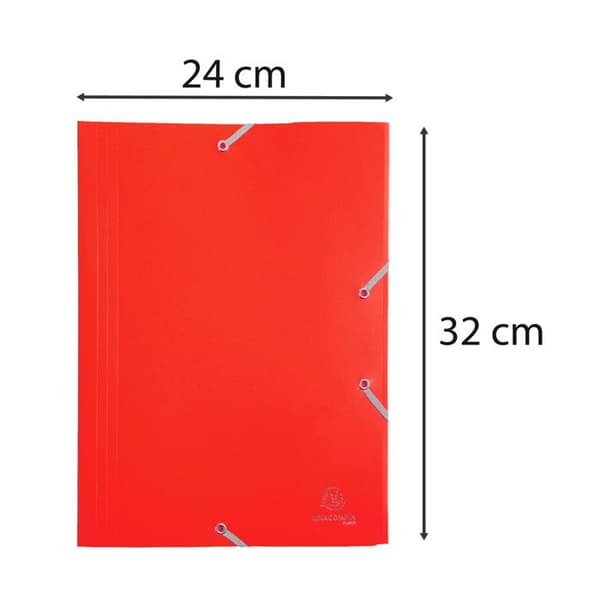 Exacompta 55905E Röda kontorsmaterialtillbehör