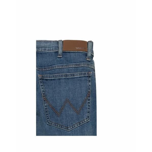 Wrangler raka jeans - blå
