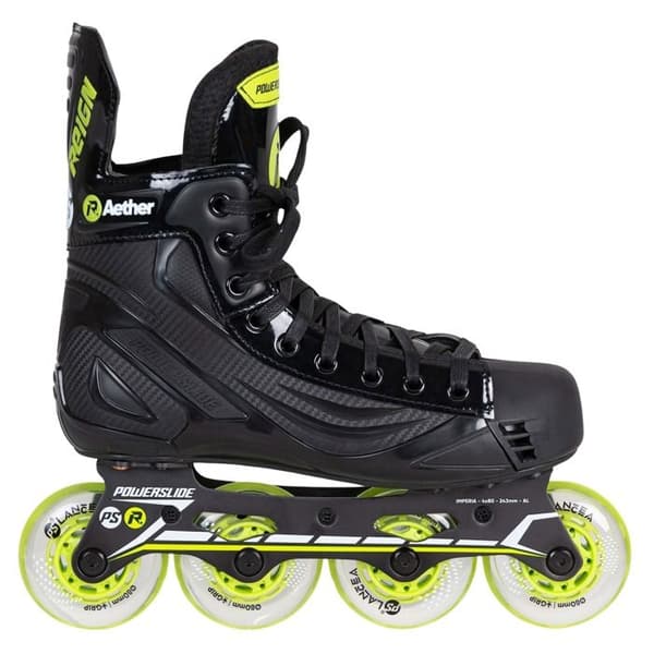 Rollerhockey Powerslide Aether 80 - svart/gul