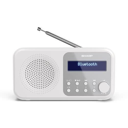 Radio Portabel - SHARP - DR-P420 - DAB/DAB+/FM - Bluetooth - USB/Driftkraft