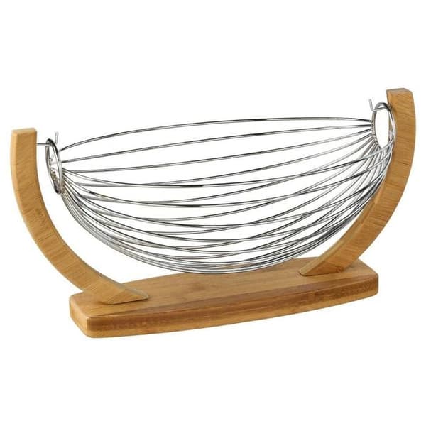 Metallgunga korg 36x21cm bambu - 5 five simply smart