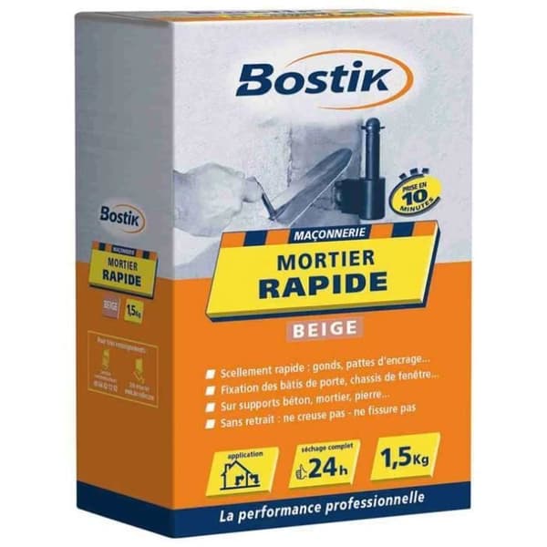 Snabbbruk - BOSTIK - 30602264 - Orange - DIY - Inredning