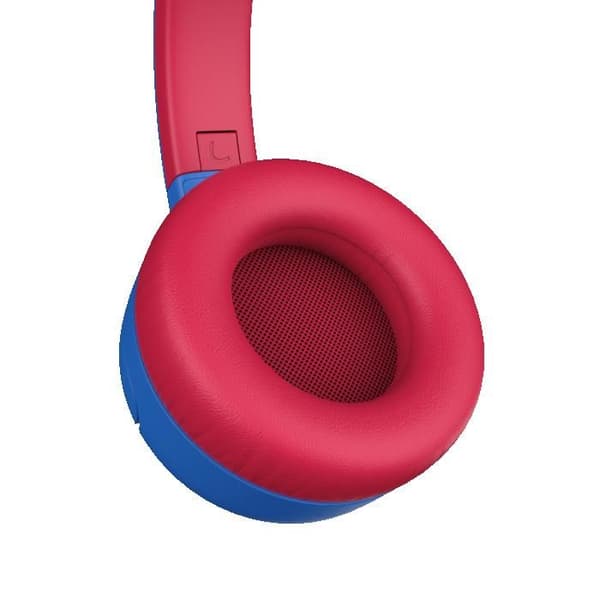 Bluetooth-hörlurar - POWERLOCUS - Tiger - Aktiv brusreducering - Volymgräns 85 dB - Röd