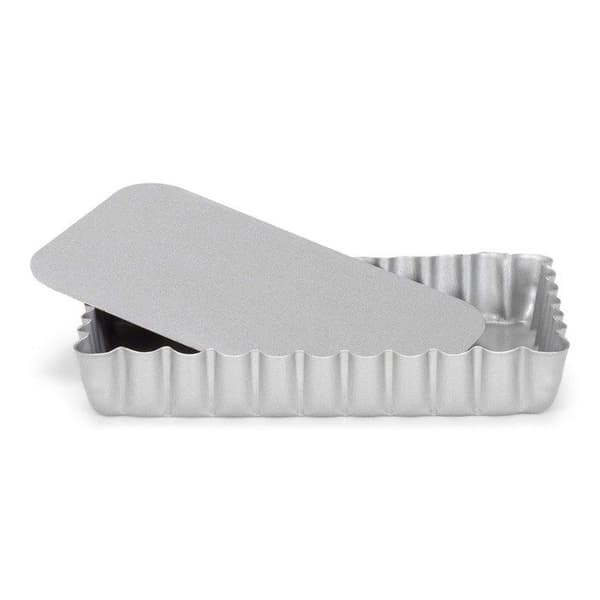 Quicheform - PATISSE - Mini 13 x 8 cm - Stål - Non-stick - Silver