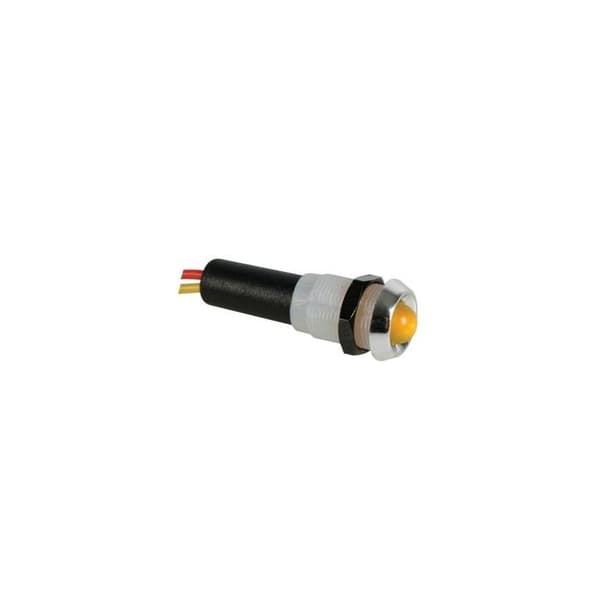 Gul 12v LED-lampa - Kromhus